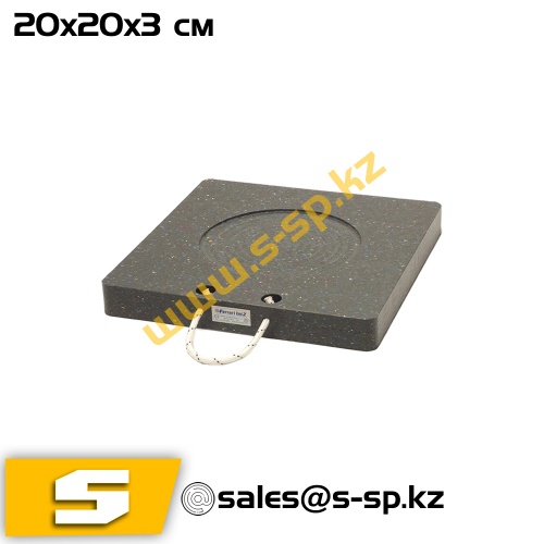 Подкладки квадратные Подкладка под опору FSB 20 (20x20x3 см)